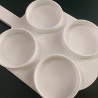 Bâtonnet de test de mastite en plastique pour vaches, plateau de test de lait 4 quarts pour l'équipement d'élevage laitier