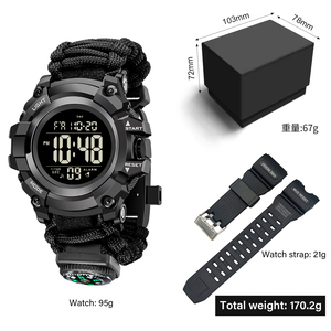 New Digital Compass Chronograph <b>Watch</b> Multifunction Student LED <b>Watch</b> Outdoor Sports Camouflage Fashion Men's <b>Electronic</b> <b>Watch</b> - Product Image 5