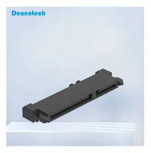 SATA 7+15P H5.0 SMD down Type SMT header connector sata hard drive connector with Lock