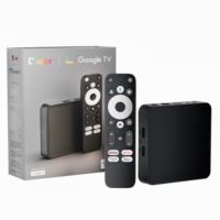 Boîtier TV Dcolor GD2 certifié Google, Android 14, 5G, double WiFi, 4K UHD, Dolby Atmos, assistant Google intégré, streaming 4K, boîtier GTV