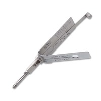 Outils de serrurier NSN11 pour déverrouillage de voitures Nissan anciennes, outils de décodage de serrures Lishi 2-en-1 pour Bluebird Duke