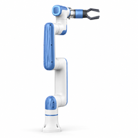 Bras de robot collaboratif programmable robuste anti-collision, charge utile de 5 kg, pour l'approvisionnement en gros de machines