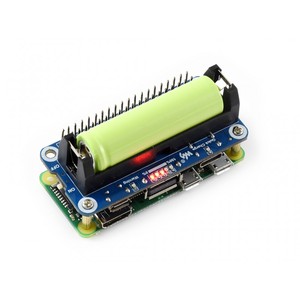 Cappello batteria agli ioni di litio per Raspberry <span class=keywords><strong>Pi</strong></span>, uscita 5V, ricarica rapida - Product Image 3