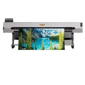 M- 3600 Hd wide-format printer with i3200 weak solvent printer printing stability