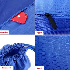 Sac à cordon personnalisé en polyester uni avec logo promotionnel, sac de sport en nylon, sac cadeau, sac à dos de sport - Product Image 2