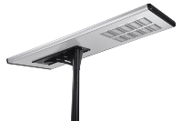 Lampe solaire de rue LED monocristalline en silicium 300W à haut lumen, étanche IP65, pour extérieur, avec batterie LiFePO4
