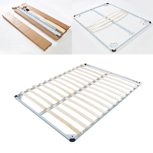 ชิ้นส่วนเฟอร์นิเจอร์ Wejoy โครงเตียงประกอบเองได้ เตียงไม้แบบเรียบง่ายพร้อมแผ่นไม้ระแนง - Product Image 3