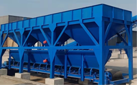 Centrale à béton Haigang 4800L avec contrôle automatique PLC, productivité 320m/h, moteur et engrenages pour usage commercial