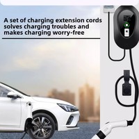 Câble d'extension de charge double tête standard européen 7/11/22 kW pour véhicules à énergie nouvelle avec connecteur Type 2 (GBT) Fabriqué en Chine
