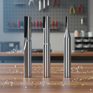 Jinchuan Vente Chaude Fraise à diamant personnalisée MCD pour ébavurage et rainurage, pour aluminium et plastique, fraise de défonceuse 4mm 6mm CNC - Product Image 4