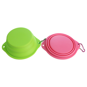 Tazones de Viaje Plegables Ecológicos para Perros y Gatos, de Silicona, Duraderos, Aptos para Lavavajillas, Portátiles para Acampar y Pasear - Product Image 3