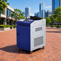 Machine de nettoyage laser à impulsions 1000W 2000W, décapant de rouille laser portable, sans dommages, pour surfaces métalliques, détartrage et décapage de peinture