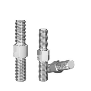 Barre filetée à double tête en acier inoxydable 304 M3 M4 M5 M6 M8, tige filetée à droite et à gauche, goujon à double extrémité - Product Image 4