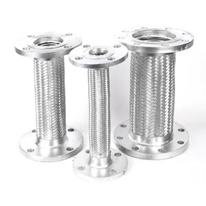 कंपन और शोर को कम करने के लिए फायर पंपों के लिए विशेष फ्लैंज धातु नली - Product Image 2