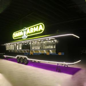 フルキッチンフードバンコーヒートラックモバイルショップカートのカスタマイズを備えたChammpフードトラックコンセッショントレーラーフードトラック - Product Image 3