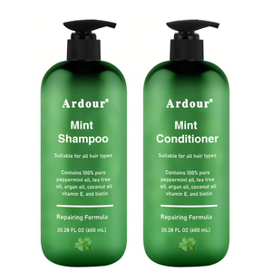 Champú Reparador Profundo con Aminoácidos y Queratina, 600 ml, Fórmula Concentrada, Gel Suavizante Profesional - Product Image 1