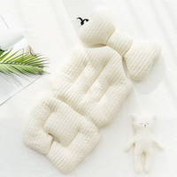 Coussin de siège auto pour bébé, matelas de poussette, coussin de siège pour nouveau-né, accessoires de poussette épais, couches en coton pour le change