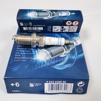 Bougies d'allumage de moteur en platine de haute qualité, neuves, 7927 Fr8Dc+ +6 +8 +9, pour voiture, moto, 0242229659