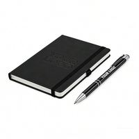 Carnet personnalisé en cuir PU A5, couverture rigide, promotionnel, vente en gros