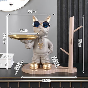 Zapatero de Lujo Ligero para Entrada con Adornos Decorativos de Resina, Bandeja para Guardar Llaves, Gancho para Mascarillas y Relojes - Product Image 5