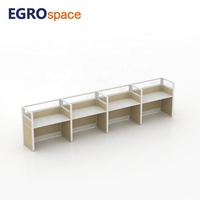 Solution de mobilier de bureau EGROspace : Cloison de séparation, Poste de travail modulaire, Cabine de bureau pour centre d'appels