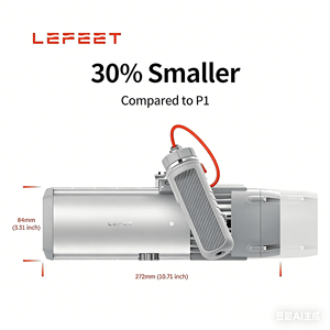 Propulsor Subacuático Ligero LEFEET P1 Lite de 1.8 kg, Carga Inversa, IP68, 60 m, 4 Velocidades, Control Inalámbrico - Product Image 2