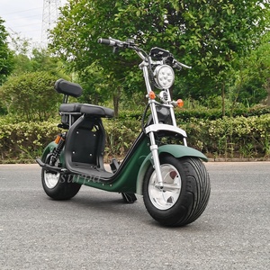 3000w deux batterie amovible 60v 12ah /20ah 5000 watt gros pneu citycoco scooter électrique moto 2000w - Product Image 1