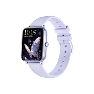 Reloj Inteligente para Mujer 2025 KW10 YQ10 TFT IP67 con Correa de Acero y Silicona, Forma Cuadrada, Monitor de Ritmo Cardíaco y Sueño, Compatible con iOS y Android - Product Image 6