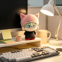 OEM ODM Certifié CE, Poupée en peluche personnalisée de 10 cm, idole K-pop coréenne, en coton doux, jouet en peluche pour enfants, breloque de sac, cadeau de merchandising