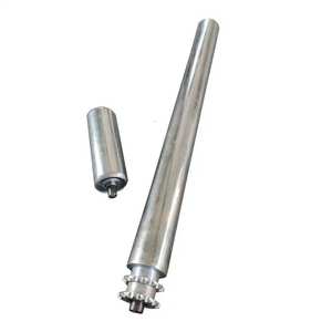 تصنيع المعدات الأصلية الصين الناقل الجاذبية الصلب المجلفن مدبب حزام الحوض محاذاة المهمل بكرة العجلة المسننة غير بالطاقة - Product Image 6