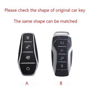 Nouvelle Housse de Clé de Voiture en Alliage Style Peau de Mouton pour BYD Song Pro Plus Max Dmi EV Seal Dolphin Télécommande Accessoires Auto - Product Image 4