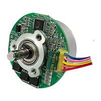 Moteur de ventilateur BLDC 12V, moteur CC sans balais 36V 6000 tr/min robuste et moteur CC sans balais 80W personnalisable