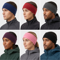 Bandeau thermique de ski en polaire coupe-vent pour l'hiver, cache-oreilles unisexe, bandeau de course pour femmes avec logo personnalisé