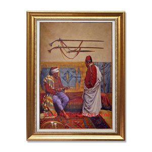 Người Ả Rập Nổi Tiếng Tranh Luận Về Tranh Sơn Dầu Tái Tạo Trên Vải Kích Thước Lớn - Product Image 5