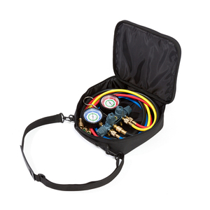 Tesmo Manifold Gauge Hose Carrying <b>Bag</b> Te2510 Oxford Fabric <b>Tool</b> Storage For Ac Installation Work - Product Image 2