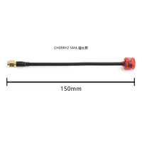 1 antenne FPV RUSHFPV Cherry 2 en plastique 5,8 GHz 1,8 dBi SMA UFL MMCX pour drone de course Freestyle H2, fabriquée en Chine continentale