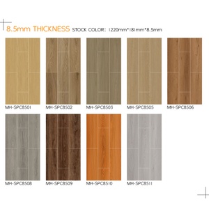 Trung Quốc Nhà sản xuất nhà máy bán buôn sang trọng Vinyl tấm ván sàn ixpe không thấm nước hạt gỗ PVC bấm vào khóa SPC sàn cho phòng tập thể dục - Product Image 4