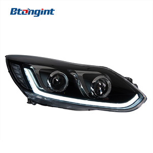 Adatto per <span class=keywords><strong>Ford</strong></span> <span class=keywords><strong>Focus</strong></span> 3 12-14, Gruppo Fari a LED con Lente Proiettore, Aggiornamento Sterzante Automobilistico con Segnalazione - Product Image 4