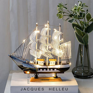 Ornements de <span class=keywords><strong>voilier</strong></span> Offre Spéciale voile lisse artisanat de <span class=keywords><strong>bateau</strong></span> <span class=keywords><strong>pirate</strong></span> créatif plusieurs styles <span class=keywords><strong>bateau</strong></span> à voile en bois - Product Image 6