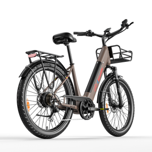Pedelec ville pliant 28 pouces cadre alliage aluminium pour femme famille déplacement quotidien urbain vélo 250W - Product Image 3