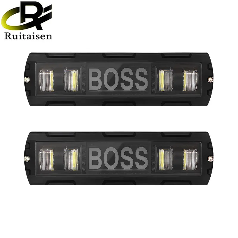 Ruitaisen xe máy Thanh ánh sáng 6 inch LED Bar Auto Car phụ kiện ánh sáng DRL Đèn Pha Xe tải SUV xe phụ trợ làm việc ánh sáng