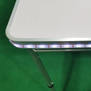 Custom Portable Heavy Duty Aluminum Beer Camping <b>Folding</b> <b>Table</b> 8ft - Product Image 3