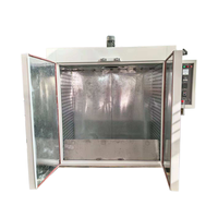 Horno industrial grande Caja de secado de partículas de plástico de doble puerta Horno industrial termostático inteligente