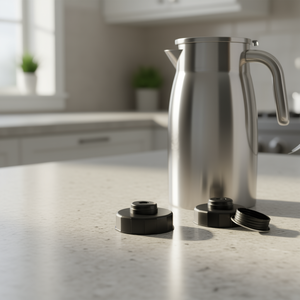 Tapa de botella de plástico negra de 446 mm de diámetro para repuesto de jarra de agua - Product Image 3