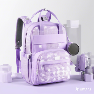 Échantillon gratuit Sacs à langer personnalisés pour maman Sac à dos à langer avec station de change Grand sac avec lit bébé pliable Maternité - Product Image 4