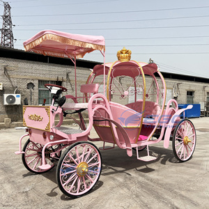 XCEGO Electric 2026 Carrosse Citrouille Européen pour Mariages et Visites Touristiques, Décoration de Fête Magnifique, Transport Spécial pour Confiseries - Product Image 3