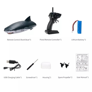 Đồ Chơi Điện Hồ & BỂ BƠI Điều Khiển Từ Xa 2.4Ghz Đồ Chơi Thuyền Cá Mập Điều Khiển Từ Xa Cho Trẻ Em - Product Image 6