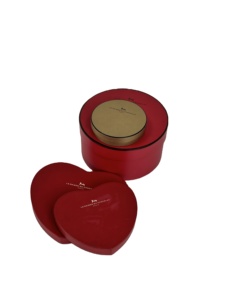 RM satış düşük adedi kalp şekilli ebru karton karton hediye kutusu sevgililer günü şekerler parfüm çiçekleri-lady kutu ambalaj - Product Image 4
