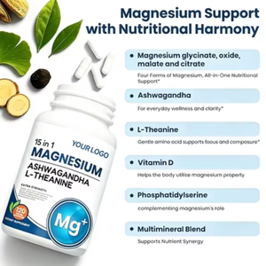 Capsules pour adultes - un complément multivitaminé et minéral pour améliorer la mémoire et le sommeil - Product Image 3