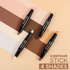 <strong>Shiny</strong> Color Face Cosmetics Concealer <strong>Foundation</strong> Stick Private Label Makeup Vegan Waterproof Cream Bronzer Contour Stick - Product Image 2